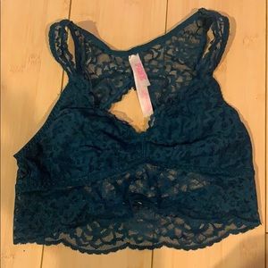 PINK lace bralette top